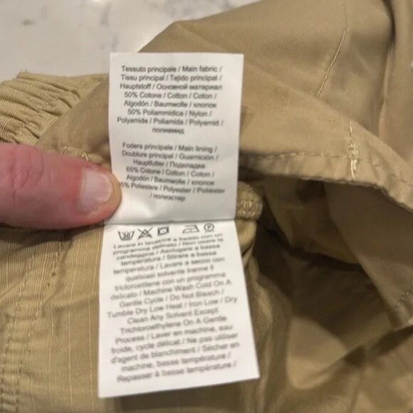 Beretta Men’s khaki cargo shorts size XXL NWT - Picture 7 of 9